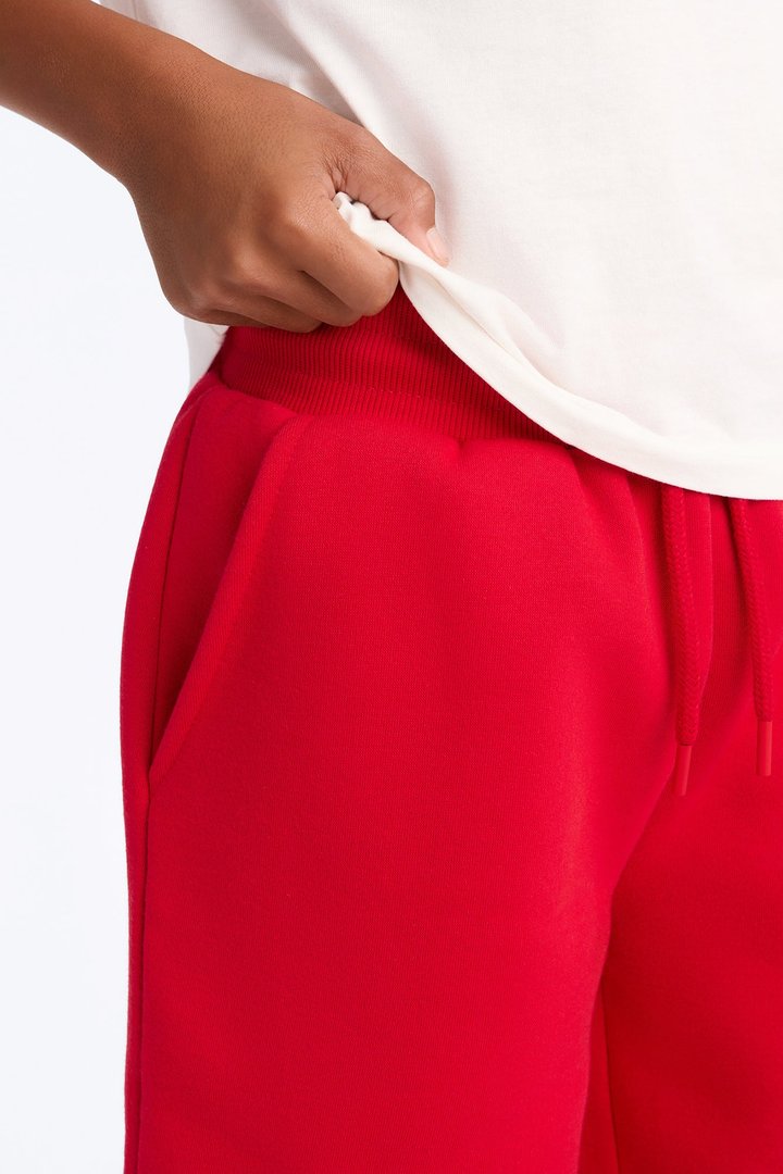Mini Tyson Sweatshort - Red