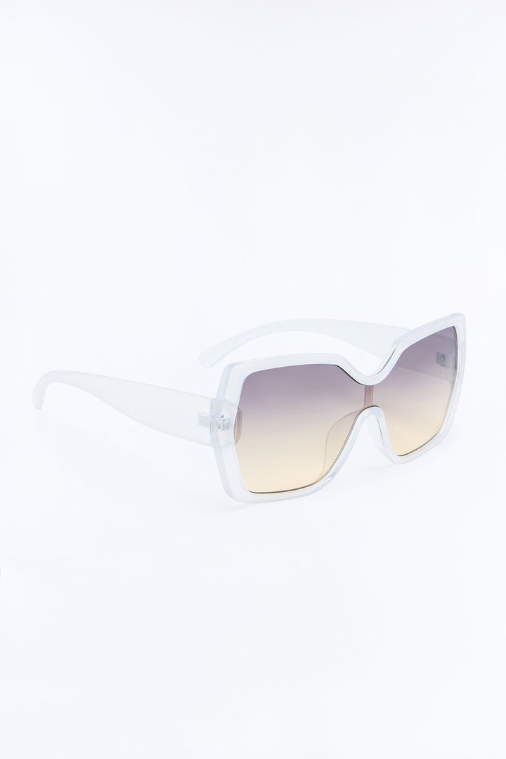 No Apologies Sunglasses - White