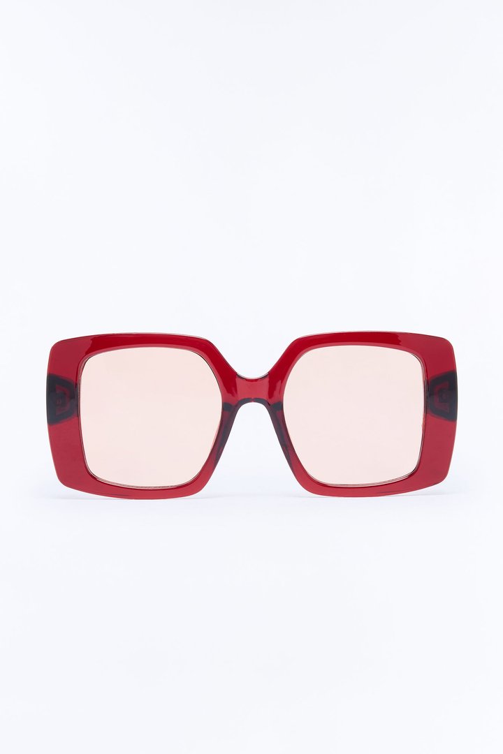 Sun Comes Up Sunglasses - Red