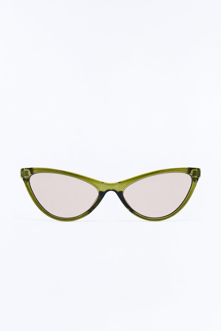 Notice Me Yet Sunglasses - Green