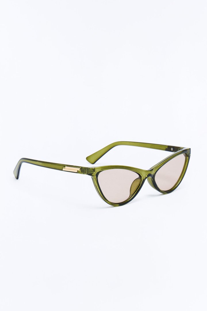 Notice Me Yet Sunglasses - Green