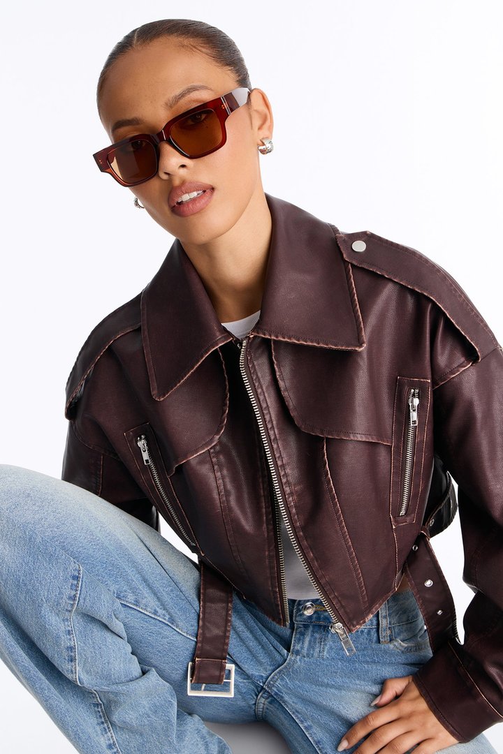 Mocha Latte Sunglasses - Brown