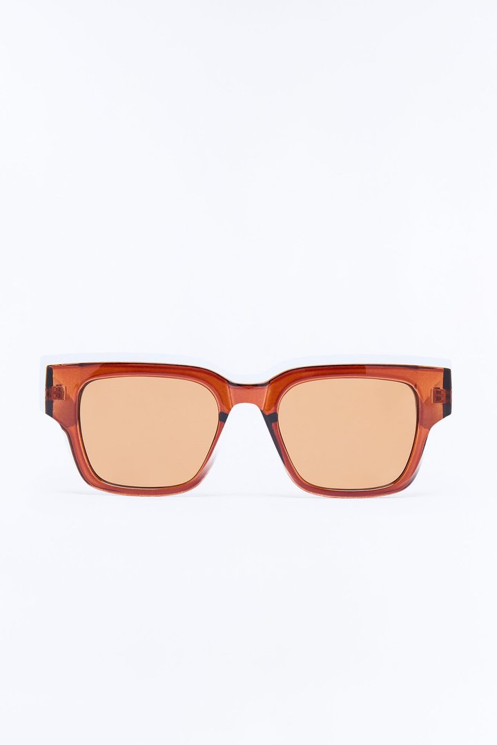 Mocha Latte Sunglasses - Brown