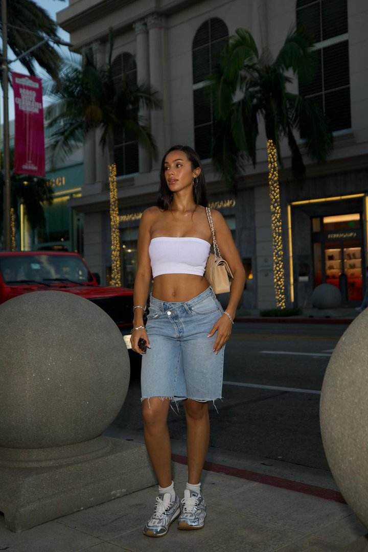 Kimberly Seamless Tube Top - White