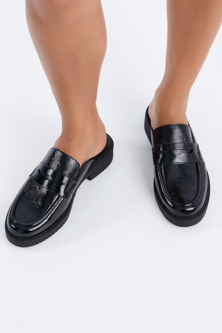 New Hampshire Slip On Loafers - Black