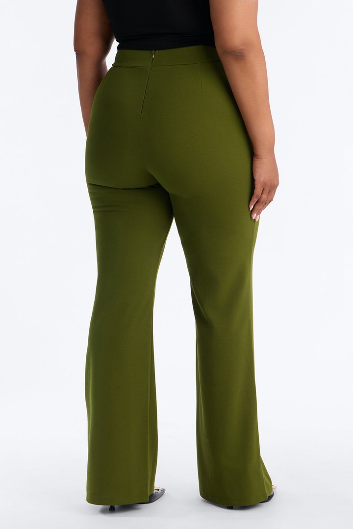 Tall Call It Even Wide Leg Dress Pants - Olive