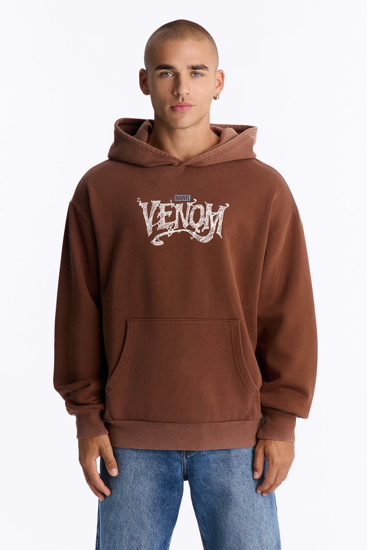 Marvel Venom Returns Hoodie - Chocolate