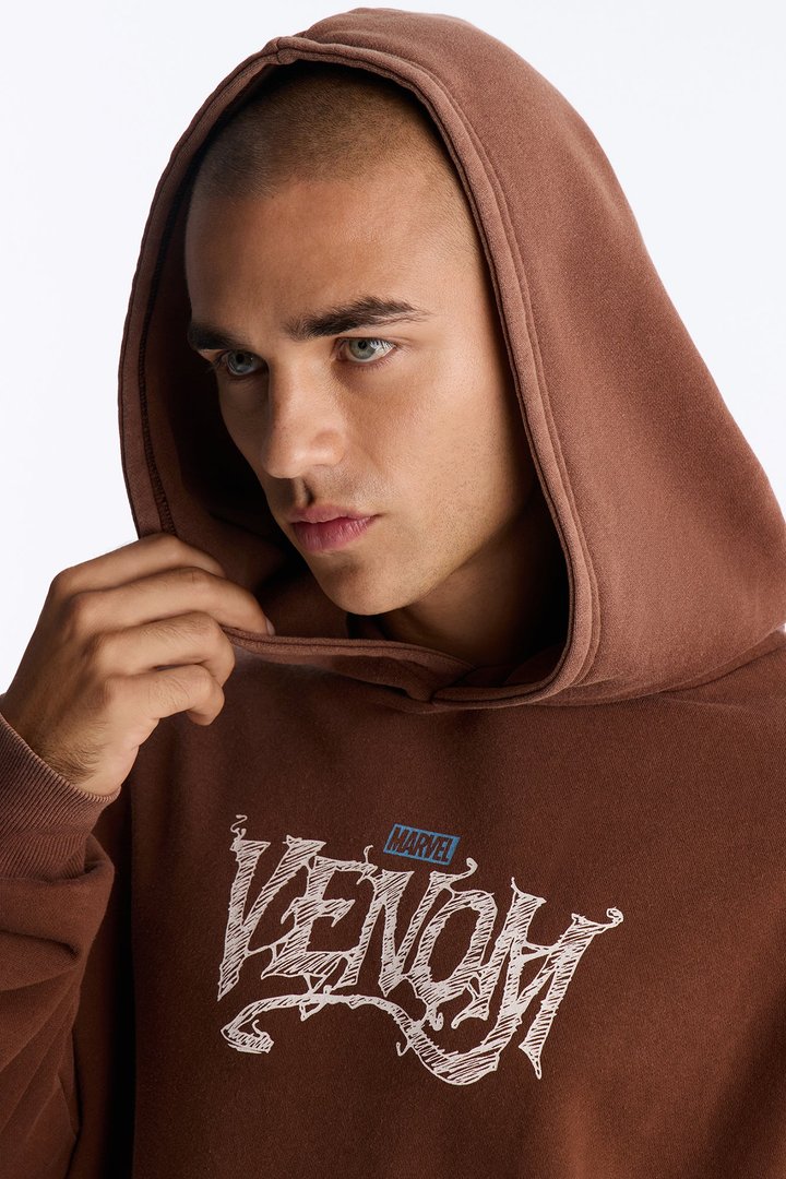 Marvel Venom Returns Hoodie - Chocolate