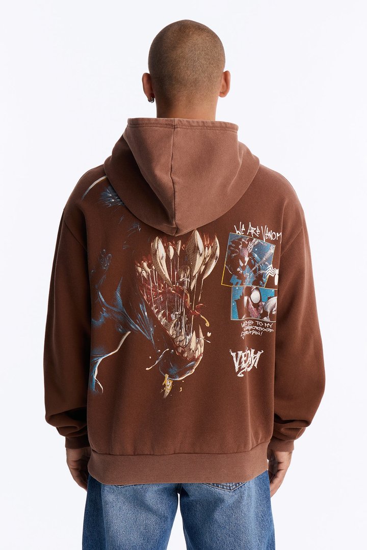 Marvel Venom Returns Hoodie - Chocolate