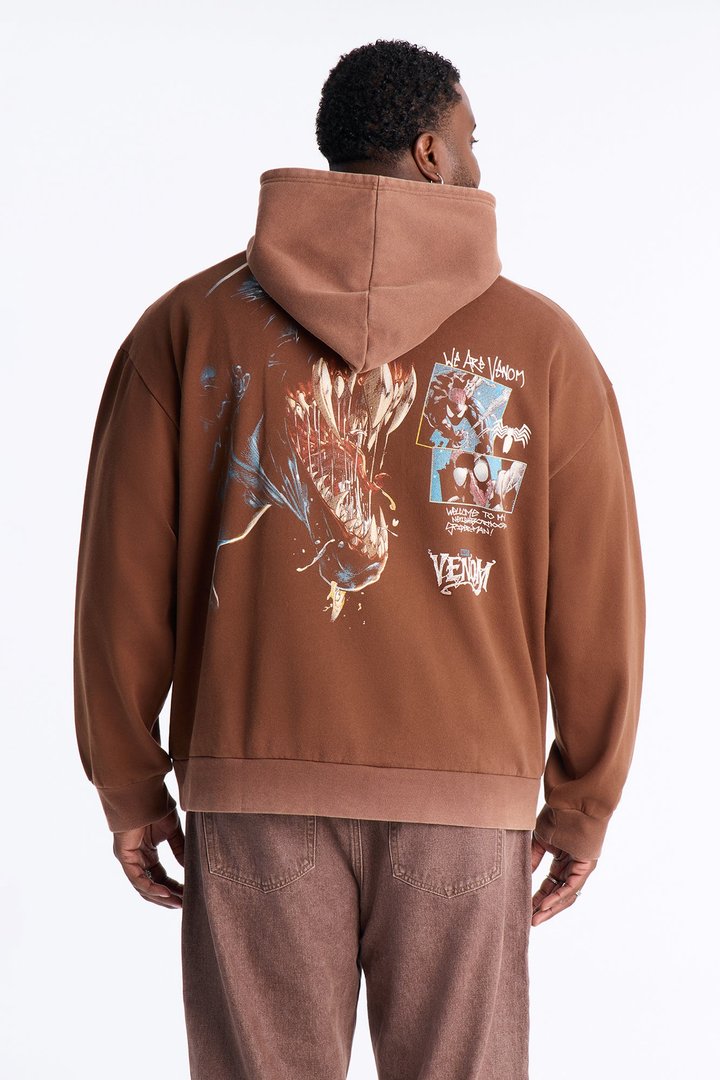 Marvel Venom Returns Hoodie - Chocolate