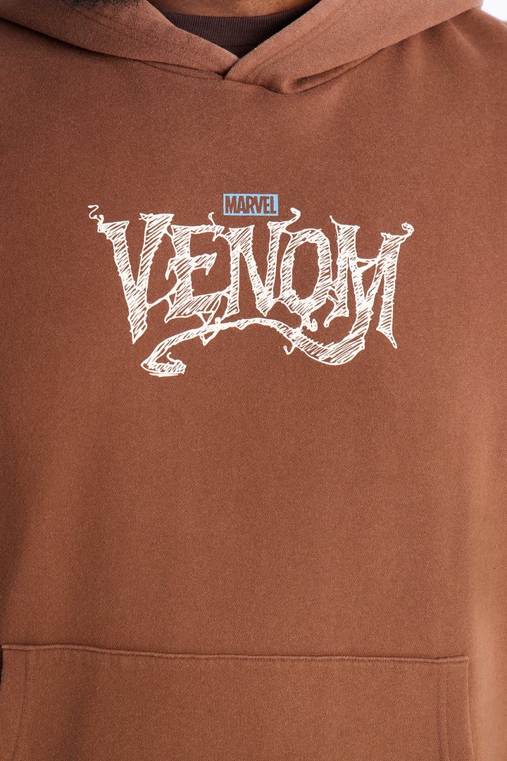 Marvel Venom Returns Hoodie - Chocolate