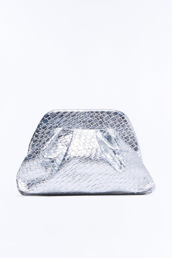 Party Starter Clutch - Silver