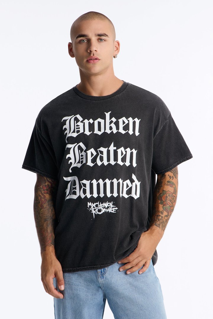 My Chemical Romance Vintage Short Sleeve Tee - Black