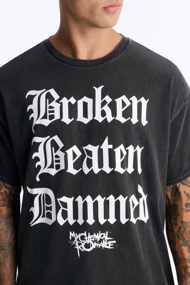 My Chemical Romance Vintage Short Sleeve Tee - Black