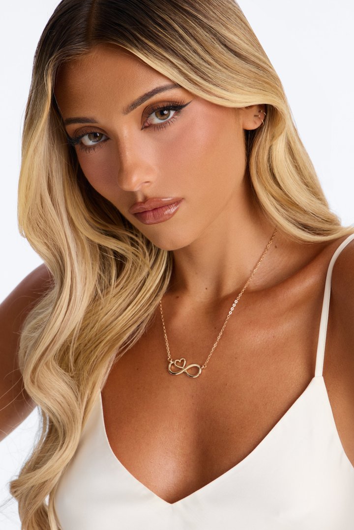 Infinite Love Necklace - Gold