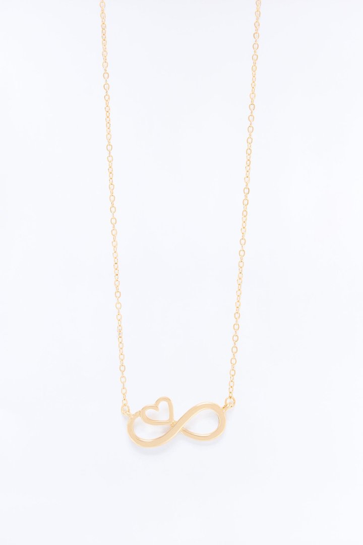 Infinite Love Necklace - Gold