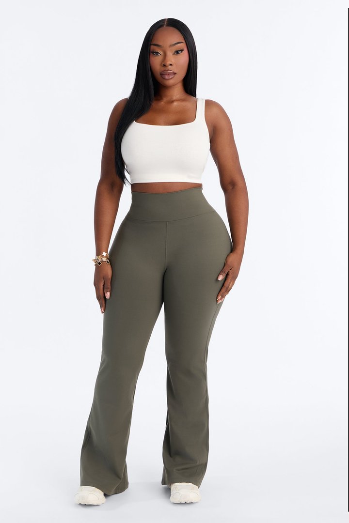 Break A Sweat Active Yoga Pant - Olive 1