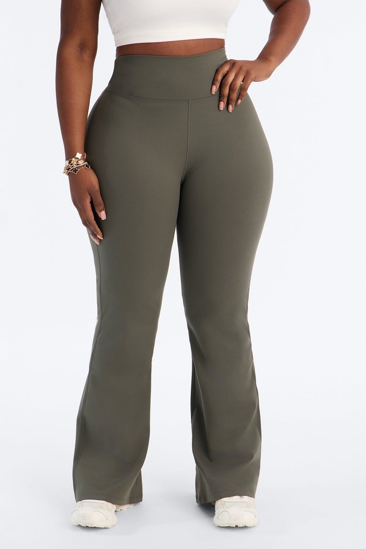 Break A Sweat Active Yoga Pant - Olive 1