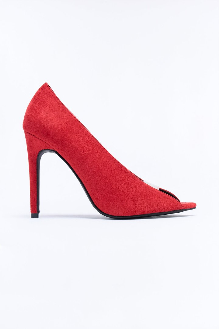 Made Famous Suede Pumps - Rust