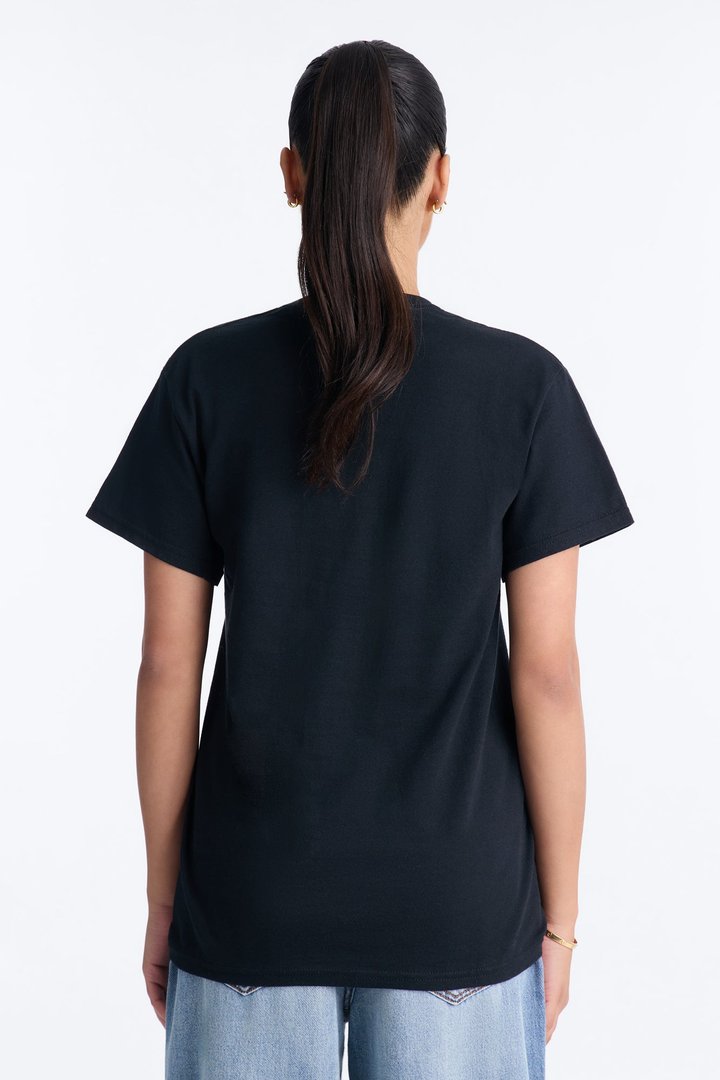 Don't Stop Hustling Graphic Tshirt - Black