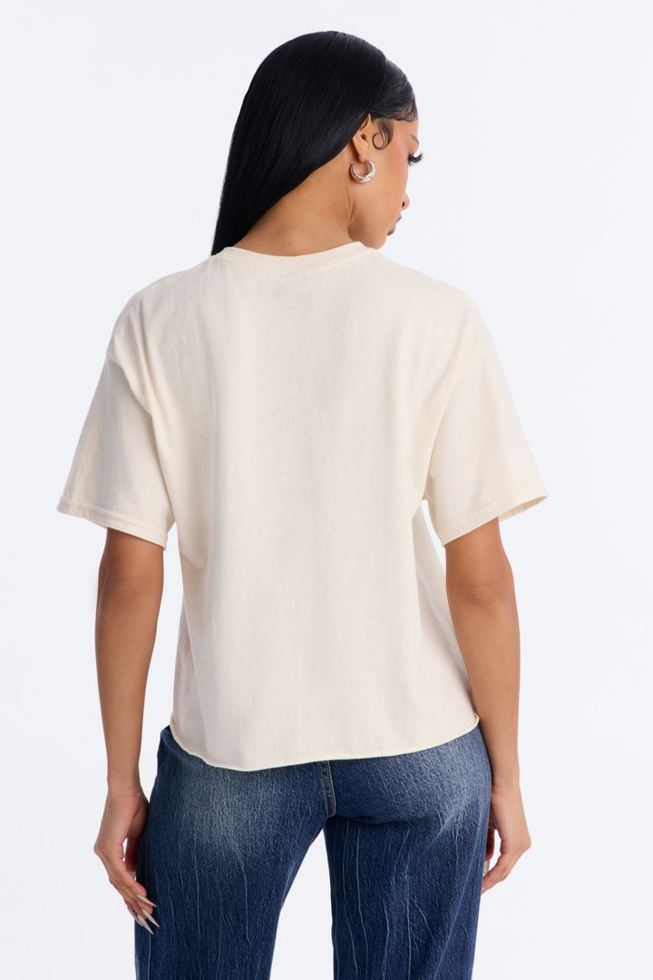 All American Western Tee - Off White