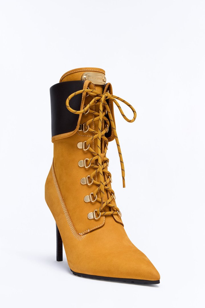 Steve Madden Morals Stiletto Booties - Wheat