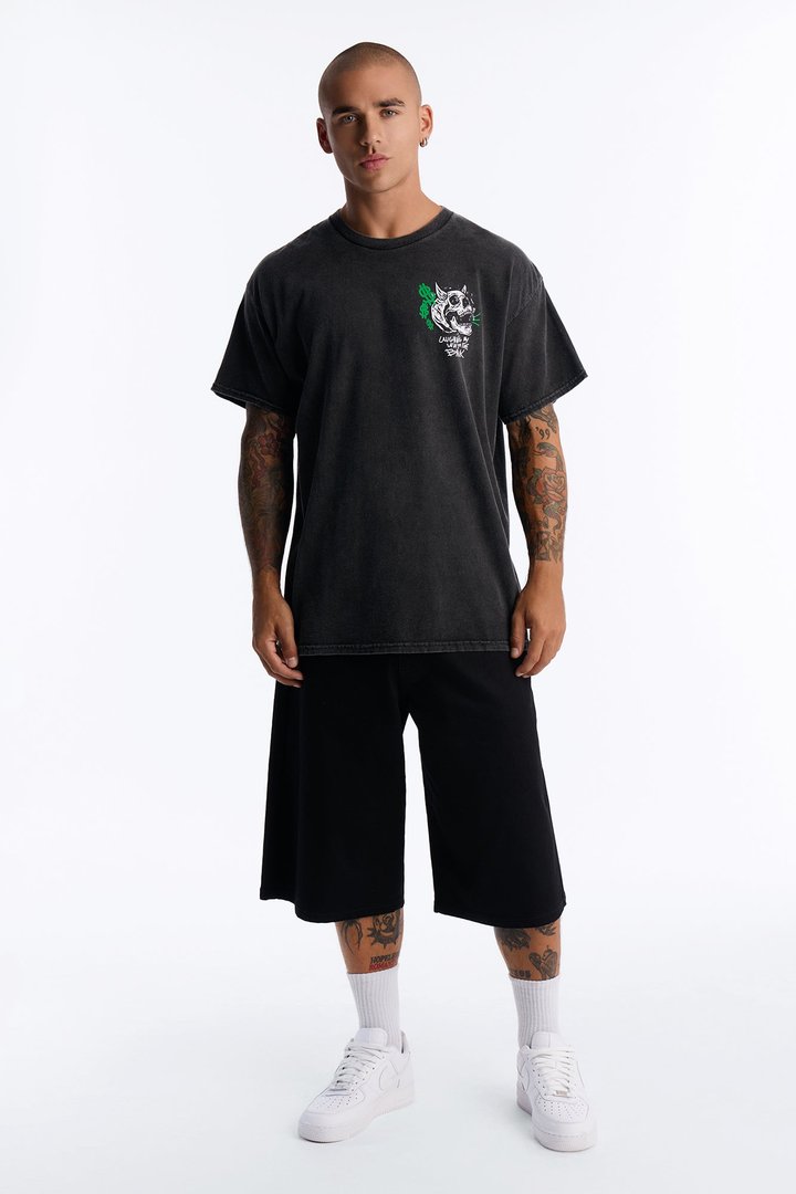 Laughing My Way To The Bank Short Sleeve Tee - Black