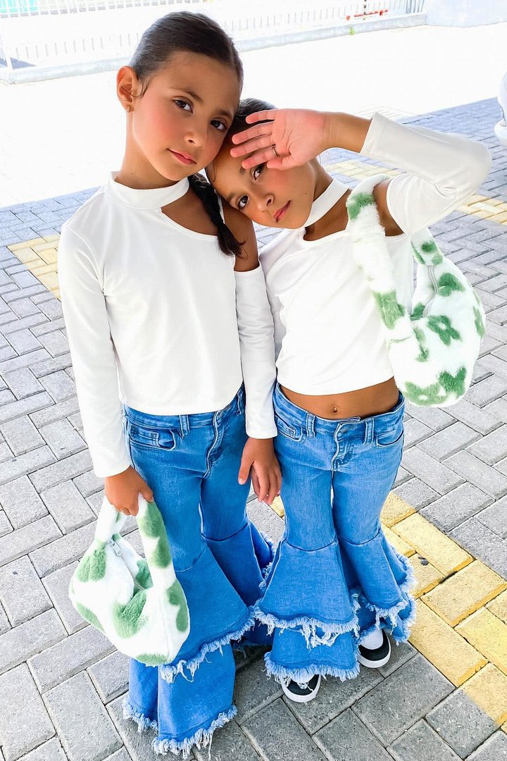 Mini Dancing Queen II Flare Jeans - Medium Wash