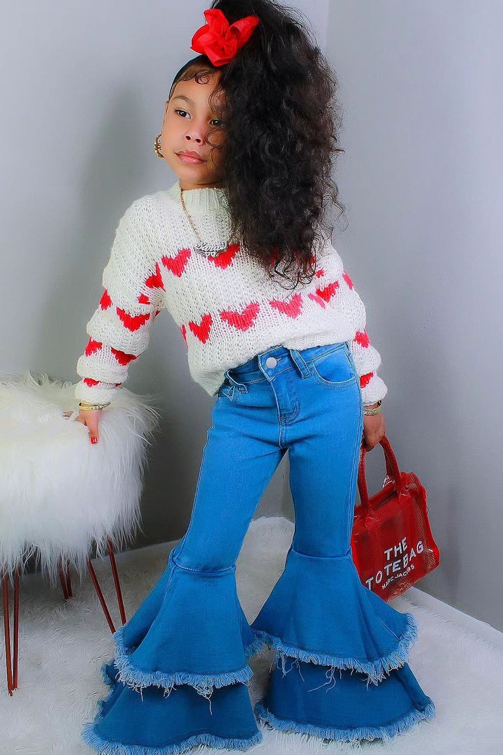Mini Dancing Queen II Flare Jeans - Medium Wash