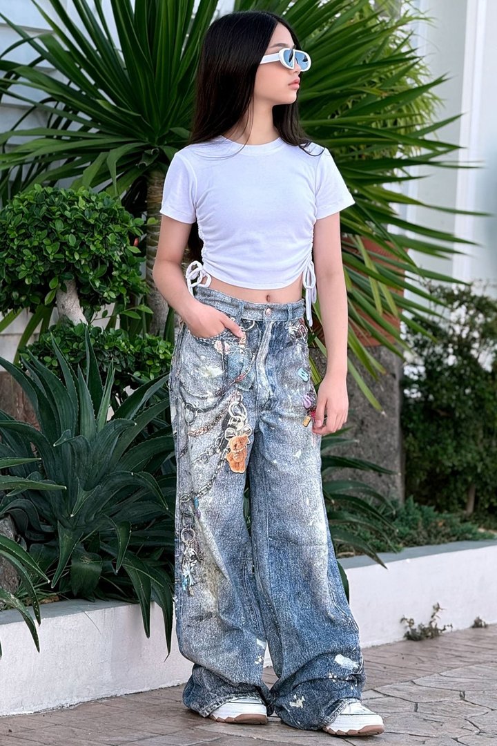 Mini Eden Jean - Light Wash