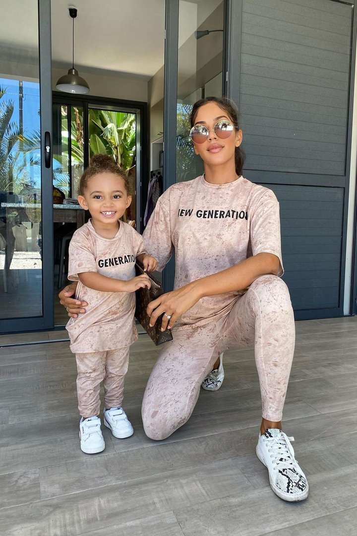 Mini New Generation Legging Set - Taupe