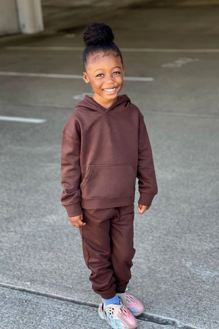 Mini Stole Your Toys Oversized Jogger - Chocolate