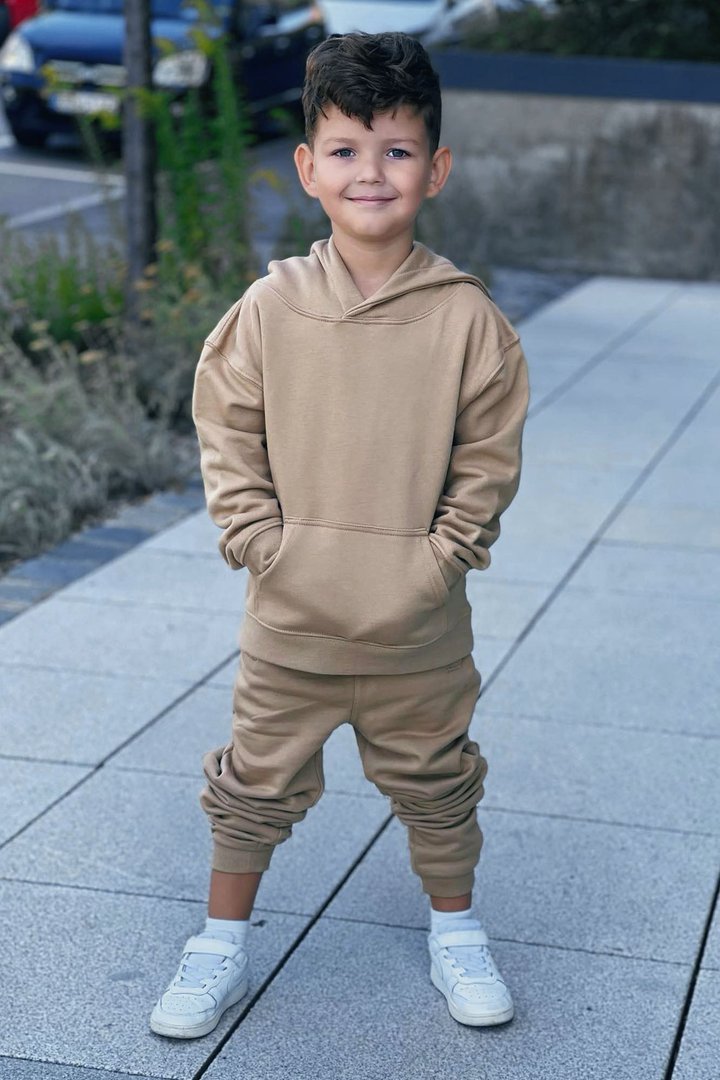 Mini Stole Your Toys Oversized Jogger - Nude