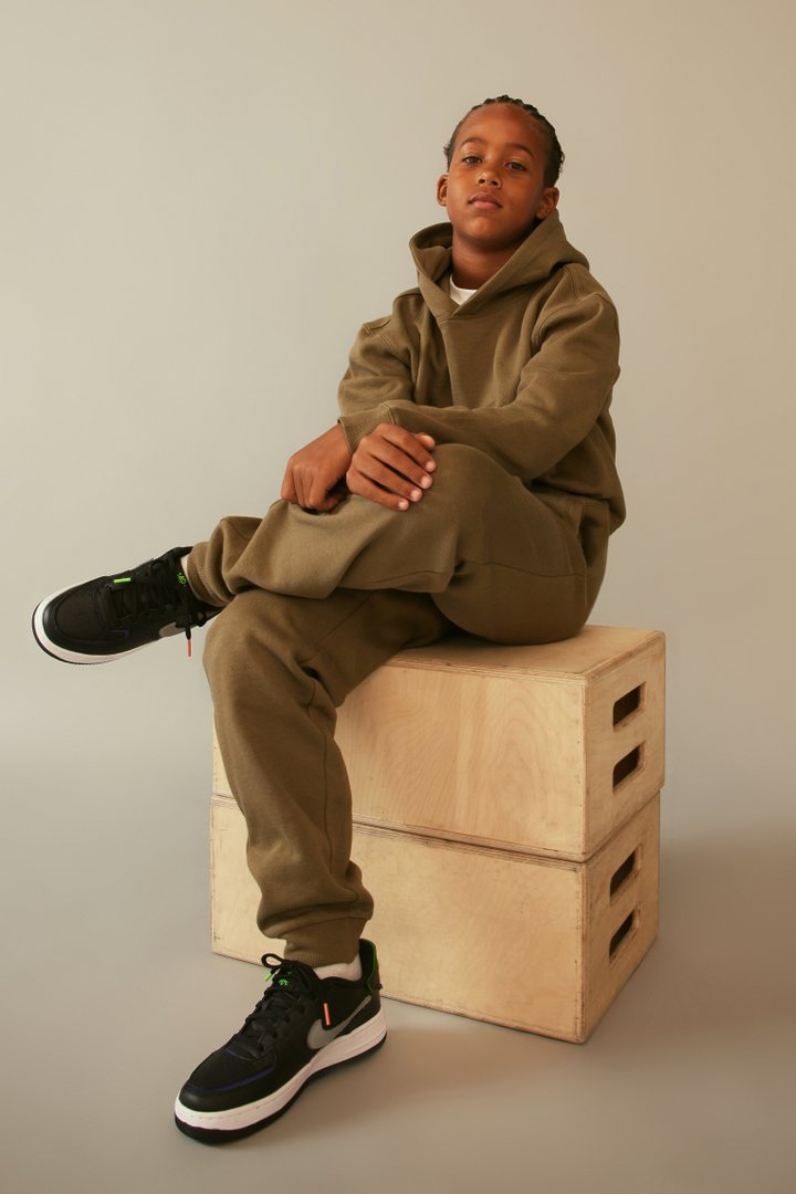Mini Stole Your Toys Oversized Jogger - Olive