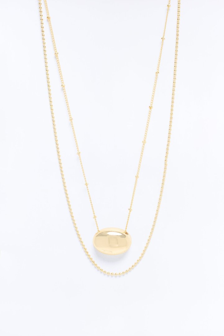 Heatwave Layered Necklace - Gold