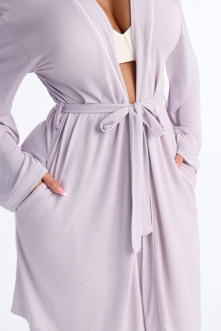 In the Morning PJ Robe - Lavender