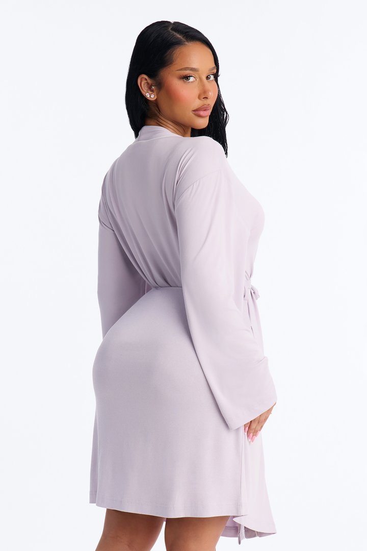 In the Morning PJ Robe - Lavender