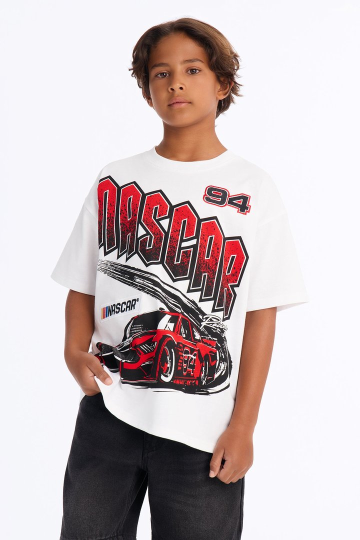 Mini Nascar 94 Short Sleeve Tee - White