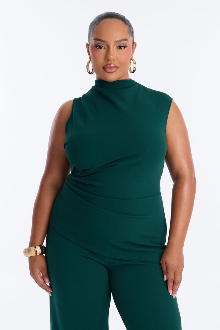 Cielo Wide Leg Jumpsuit - Hunter