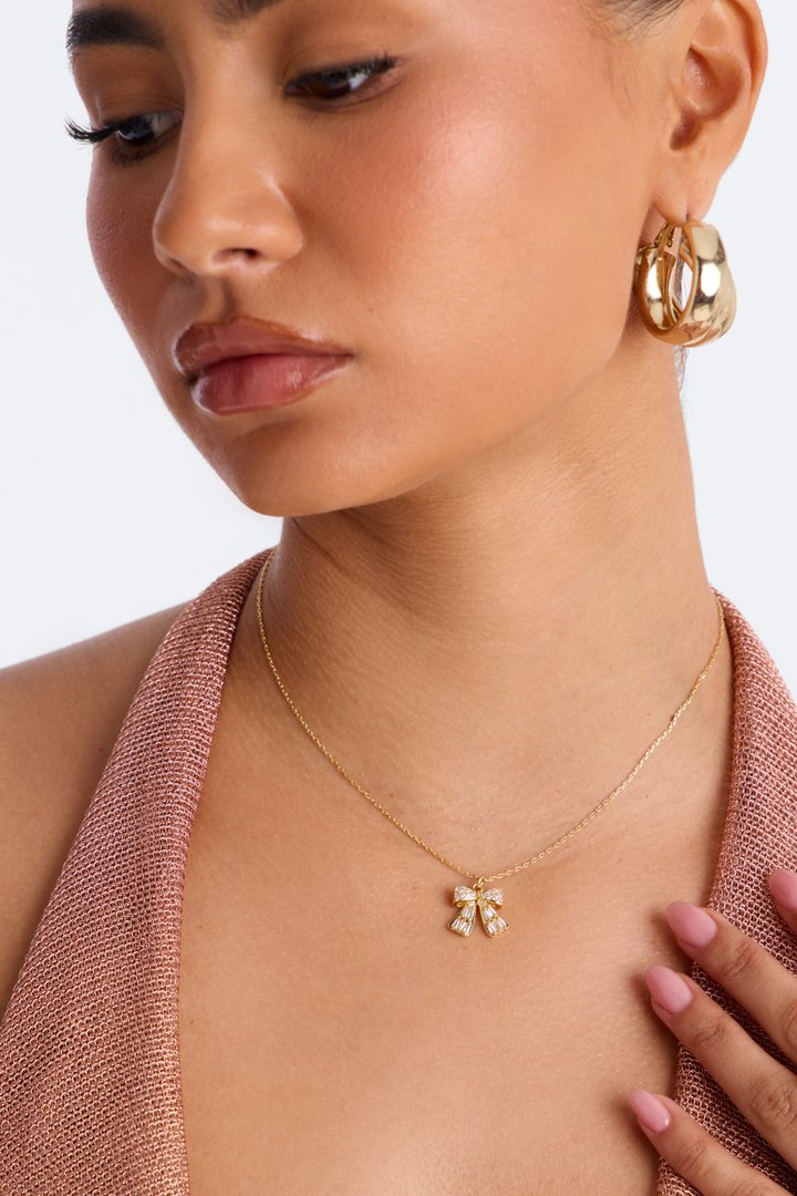 Best At It Pendant Necklace - Gold