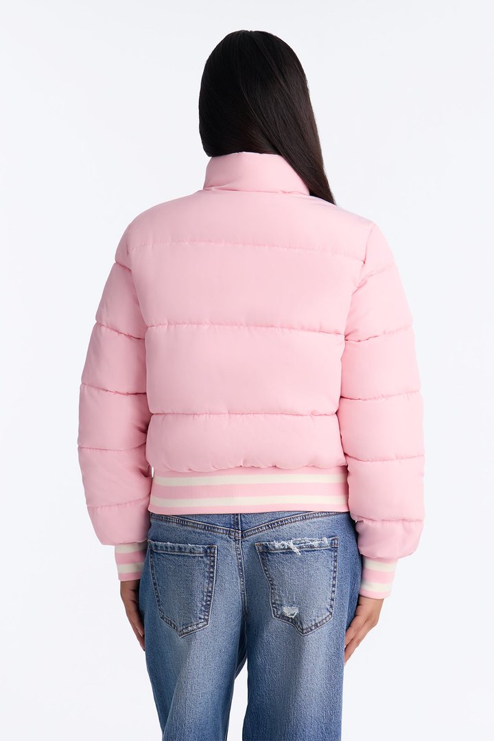 Mrs. Jackson Puffer Jacket - Mauve