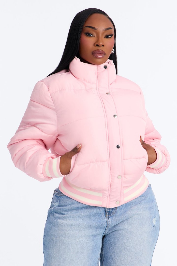 Mrs. Jackson Puffer Jacket - Mauve