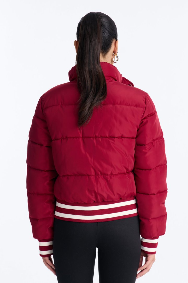 Mrs. Jackson Puffer Jacket - Red