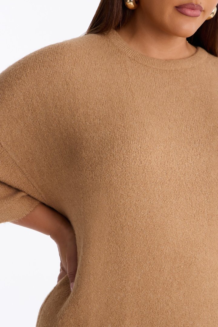 Quiet Comfort Sweater Pant Set - Camel