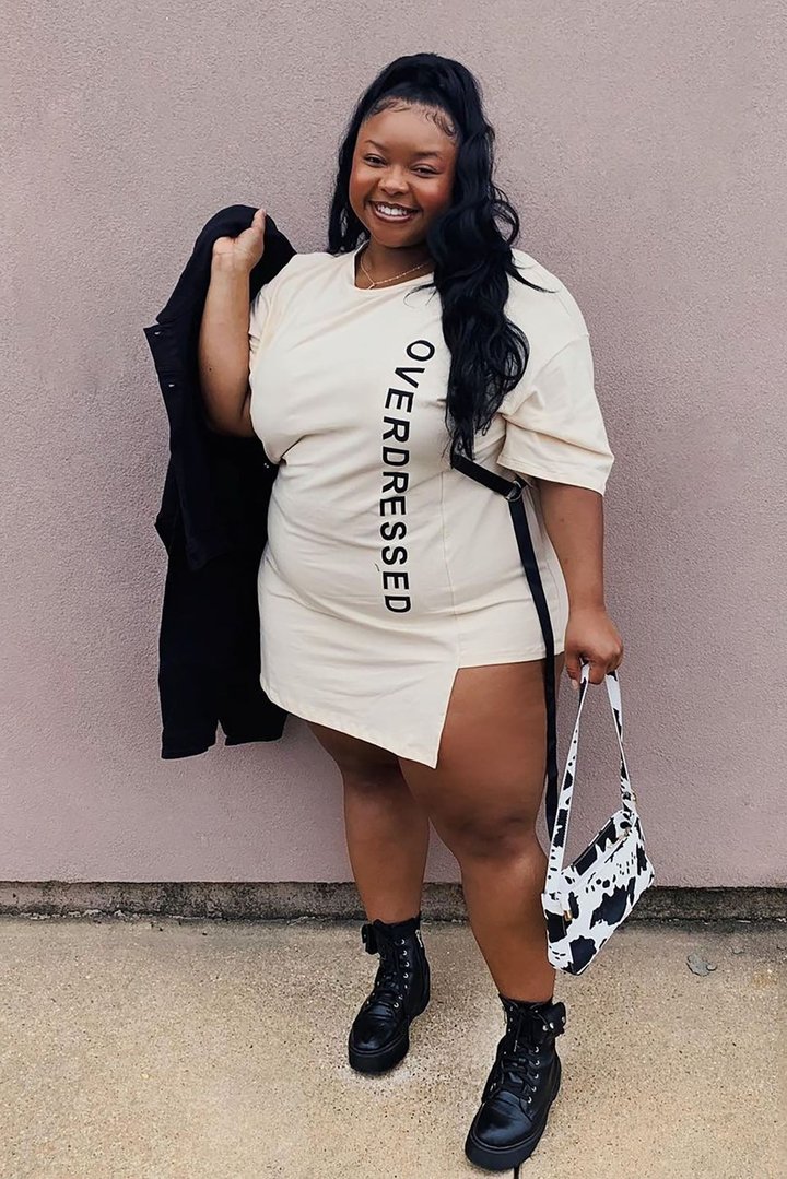 Overdressed Tunic Top - Cream/combo