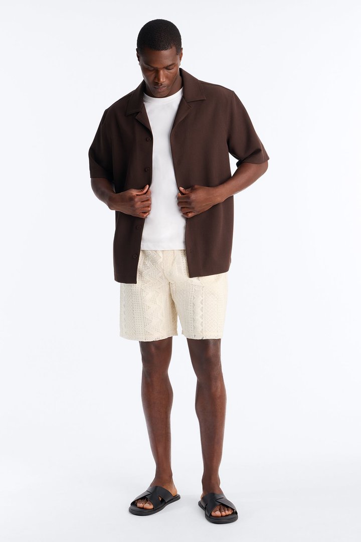 Arbor Isla Relaxed Short - White