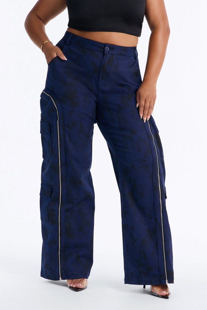 Had You Fooled Mineral Wash Pant - Navy
