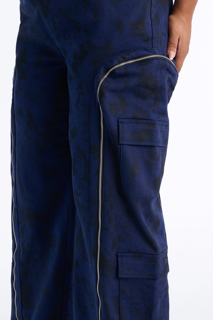 Had You Fooled Mineral Wash Pant - Navy