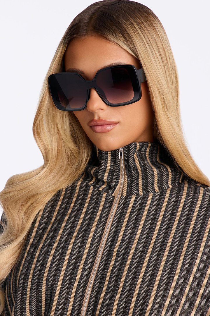 Sun Bathing Sunglasses - Black