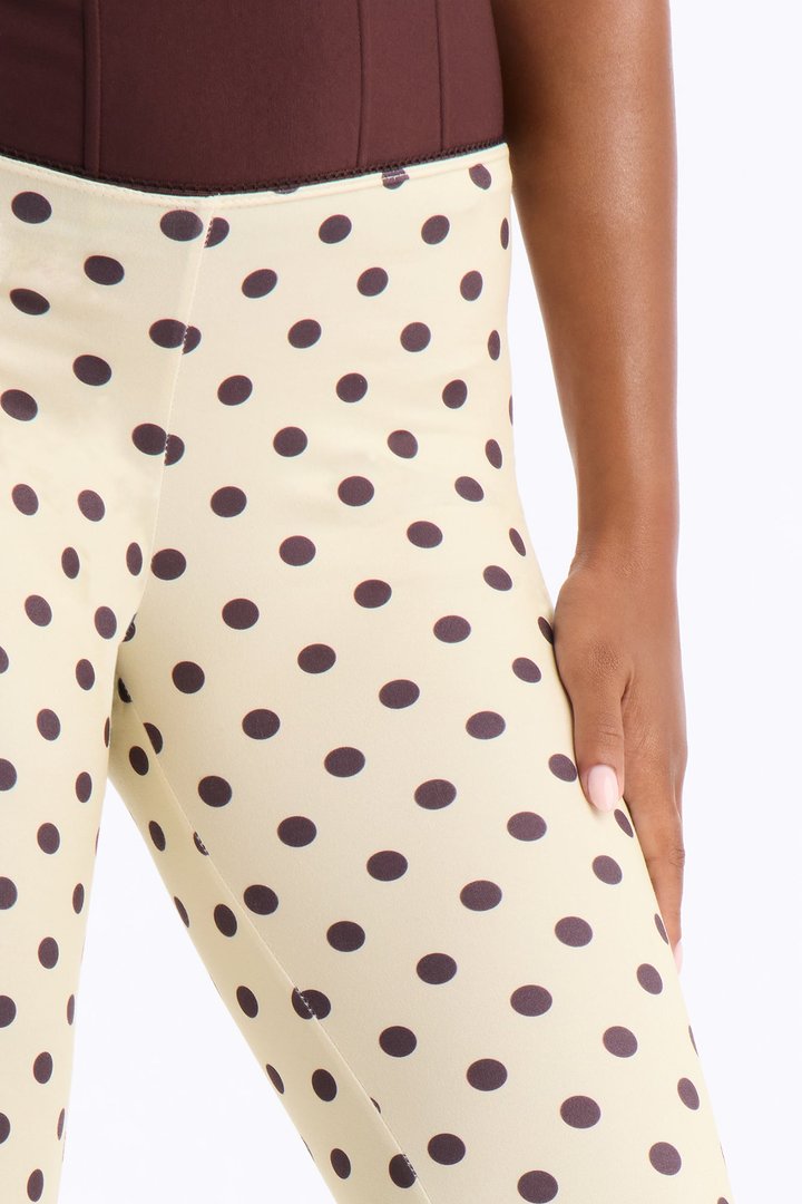 Lemon Drop Low Rise Pedal Pusher Leggings - Yellow/combo